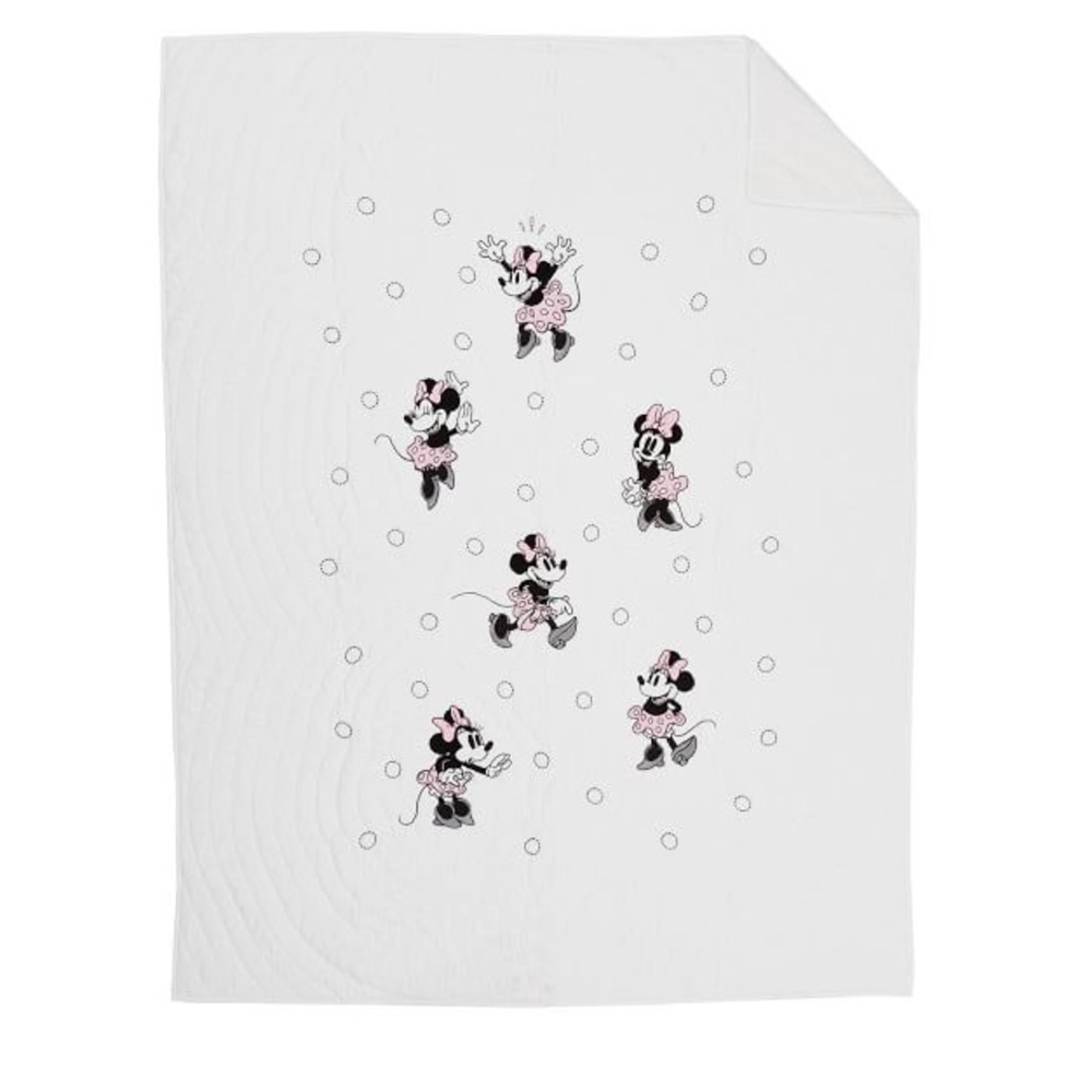 Pottery Barn kids Minnie Mouse quilt twin size